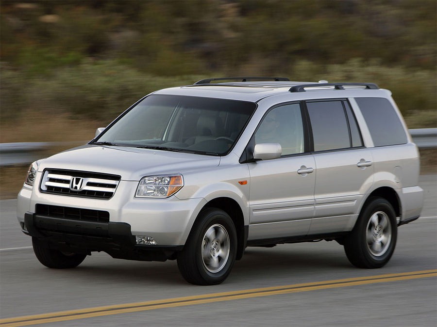 honda pilot 2003-2008 Piano Black Pillar Trim
