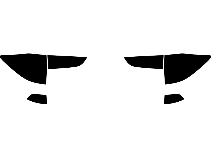 pilot Precut Tail Light Tint Diagram