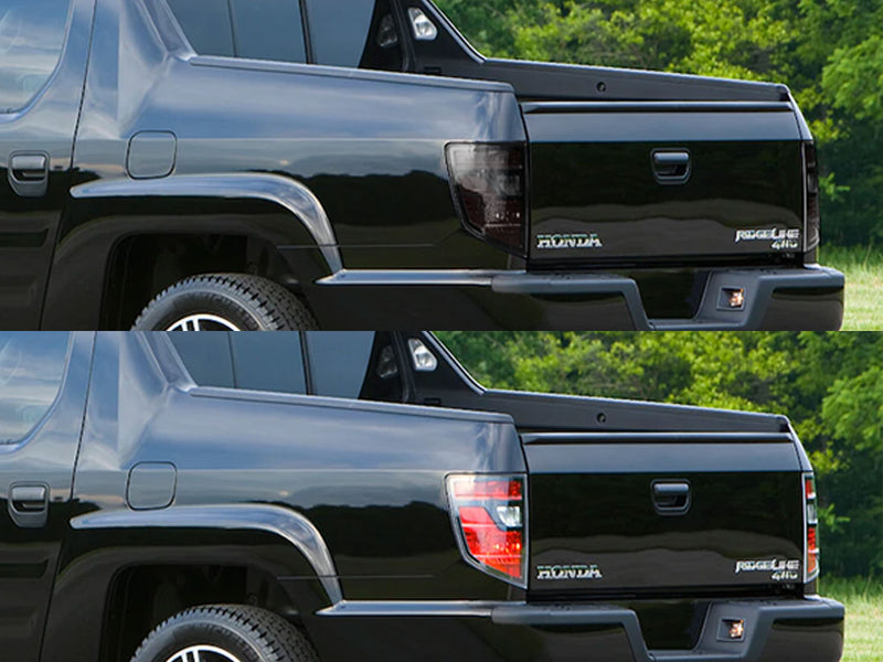 ridgeline Before and After Smoked Taillights