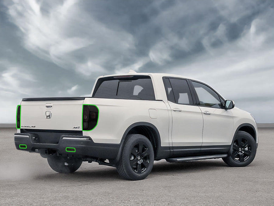 ridgeline Tail Light Tint Installation Points