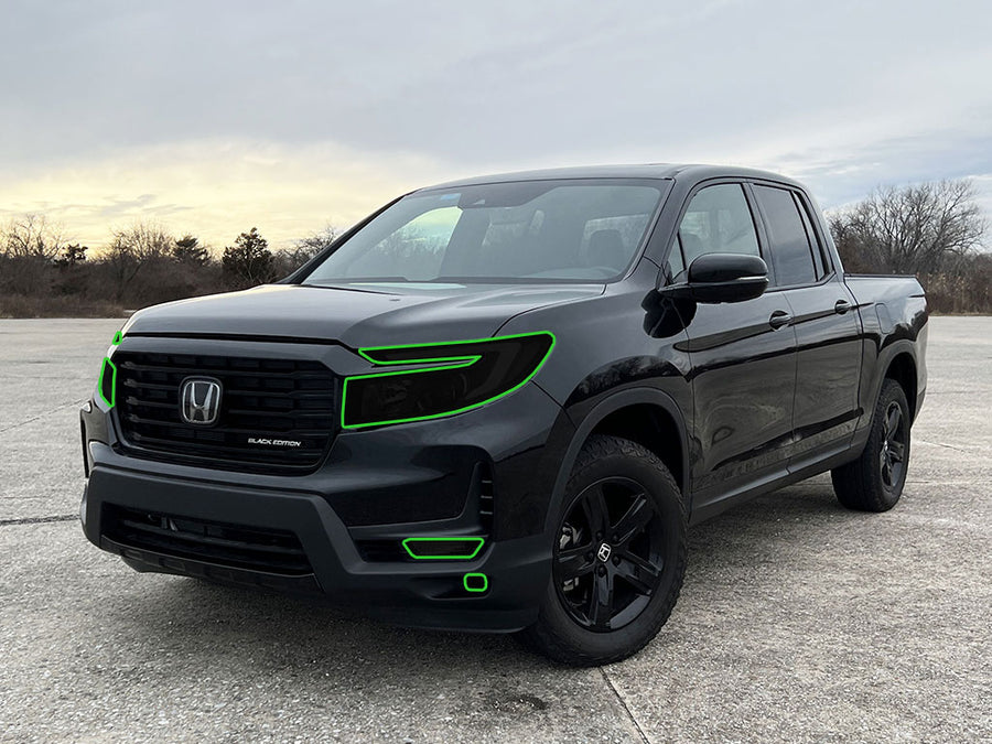 honda ridgeline 2021-2025 Headlight Tint Location