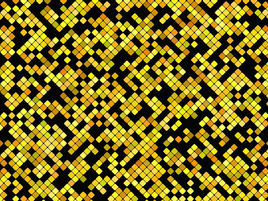 Honey Dijon Mosaic Vinyl Wrap Pattern~Rwraps Series 914 Digitally Printed Vinyl Wrap~0