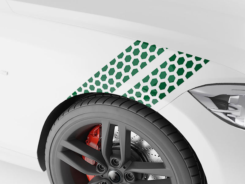 3M Medium Green Fender Stripes