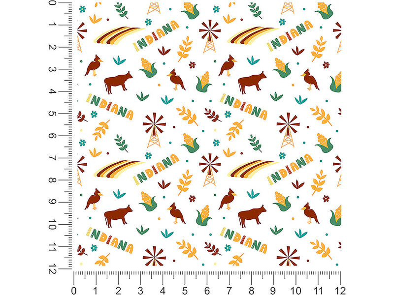 hoosier state 1ft x 1ft Craft Sheets