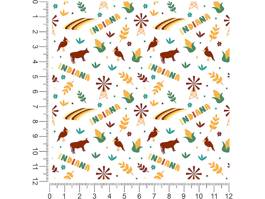 hoosier state 1ft x 1ft Craft Sheets