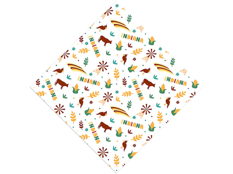 Hoosier State Americana Vinyl Wrap Pattern