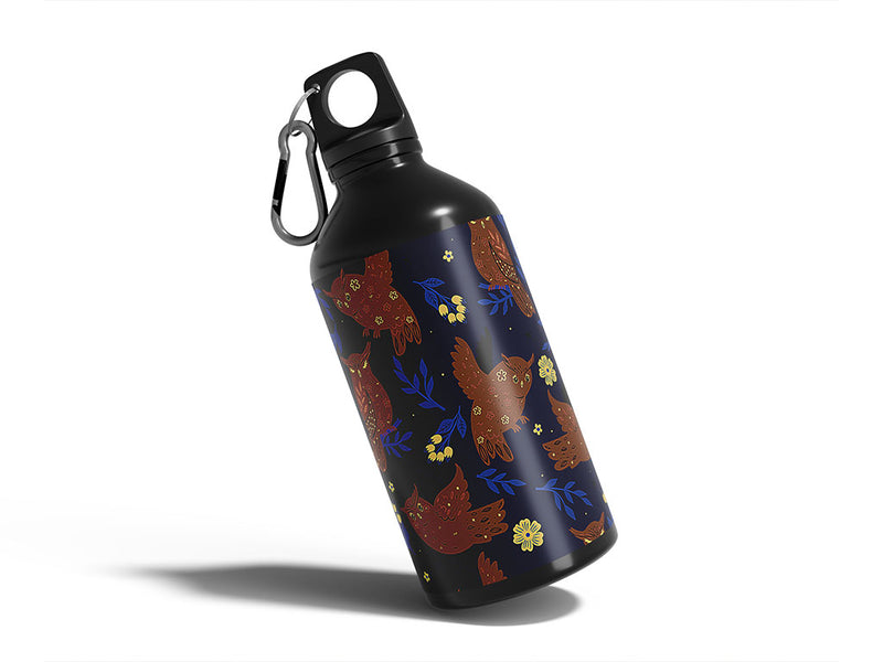 hoot holler bird Water Bottle DIY Stickers