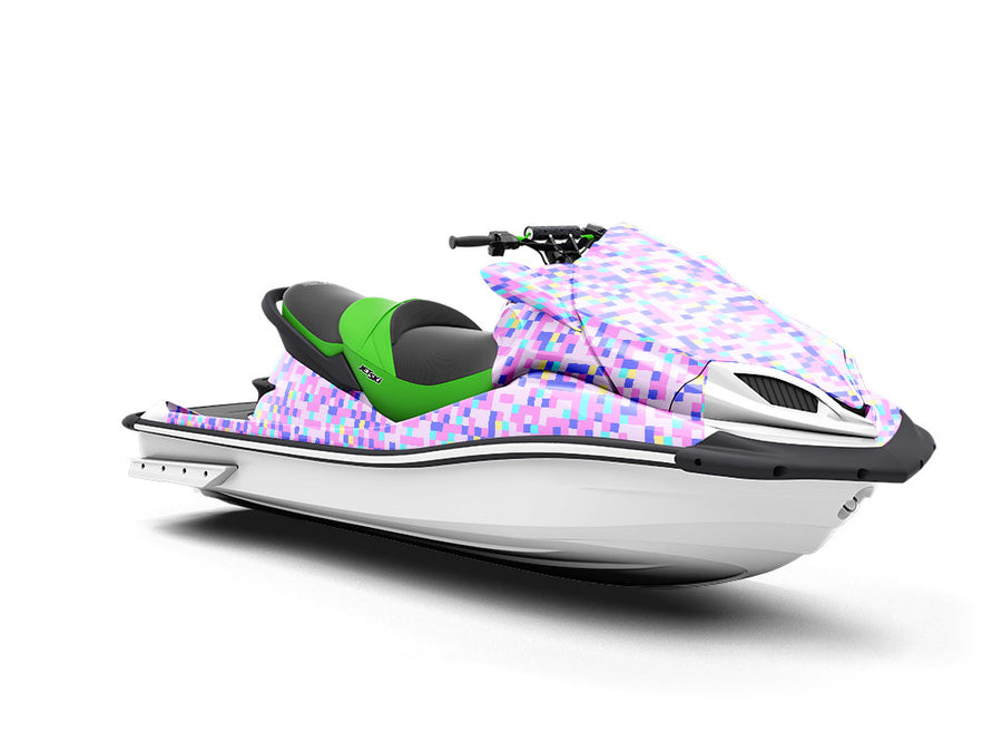 Hopbush Pixel Jet Ski Vinyl Customized Wrap