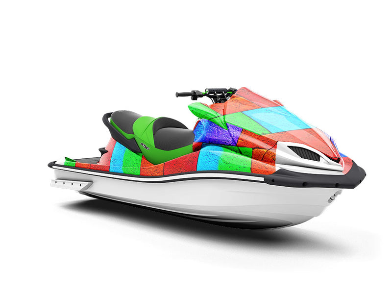 Hopscotch Brick Jet Ski Vinyl Customized Wrap
