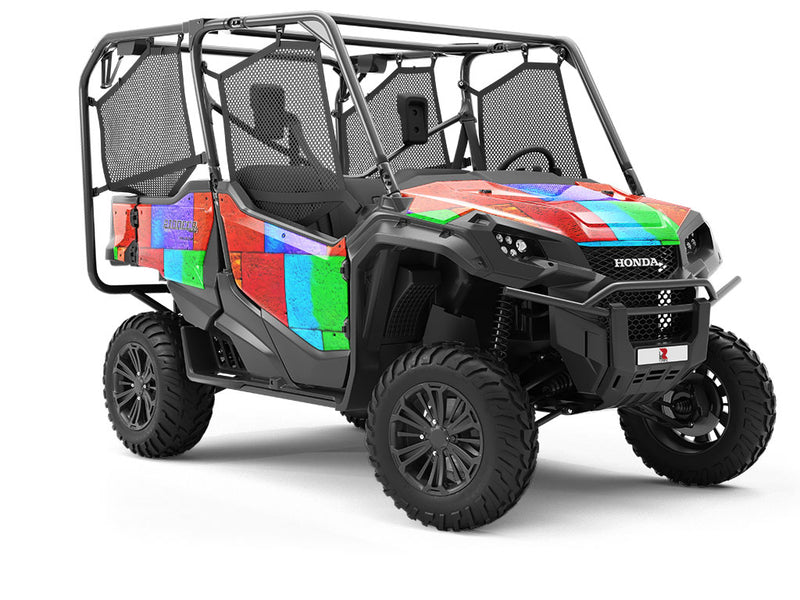 Hopscotch Brick Utility Vehicle Vinyl Wrap