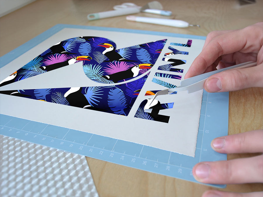 hornbill habitat bird Easy Weed Craft Vinyl