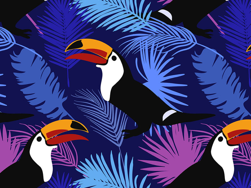 Hornbill Habitat Birds Vinyl Wrap Pattern~Rwraps Series 914 Digitally Printed Vinyl Wrap~0