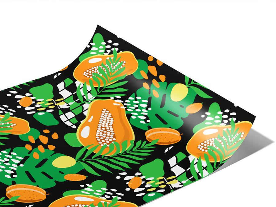 Hortus Gold Fruit Vinyl Wraps~Rwraps Series 914 Digitally Printed Vinyl Wrap~0
