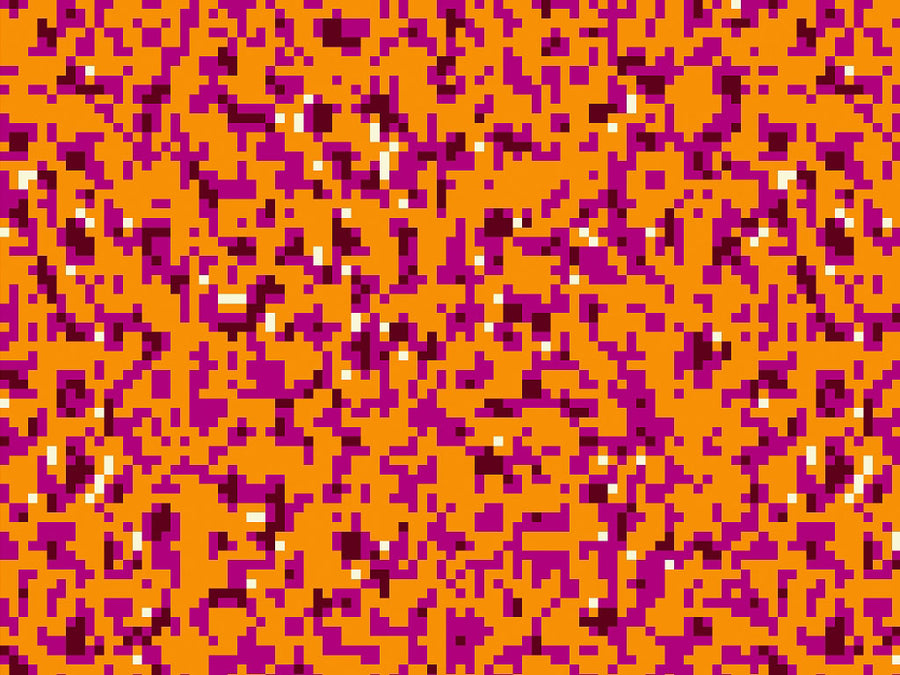Hot Lava Pixel Vinyl Wrap Pattern~Rwraps Series 914 Digitally Printed Vinyl Wrap~0