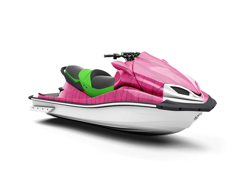 Hot Wood Plank Jet Ski Vinyl Customized Wrap