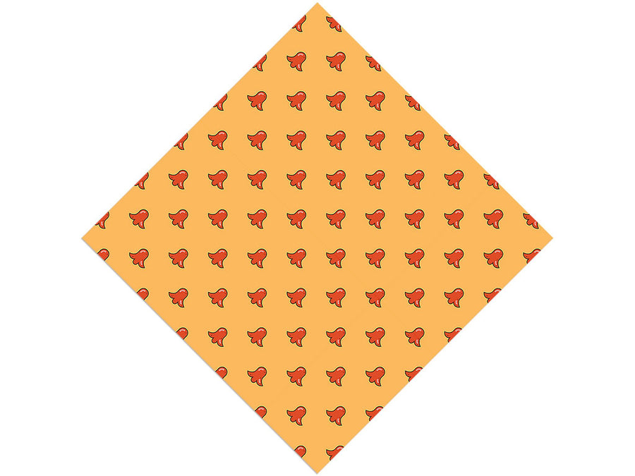 Hotdog Octopi Food Vinyl Wrap Pattern