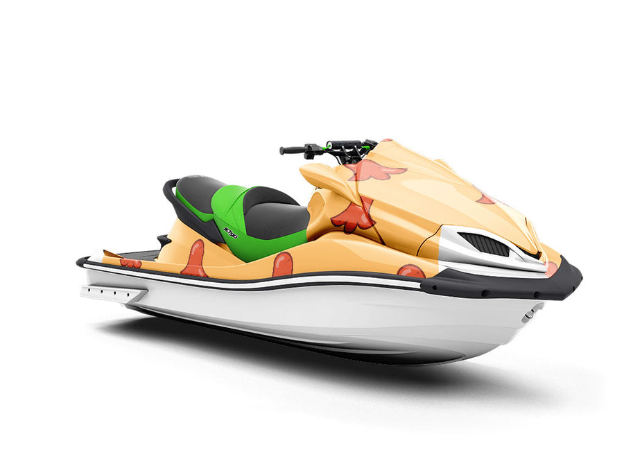 Hotdog Octopi Food Jet Ski Vinyl Customized Wrap