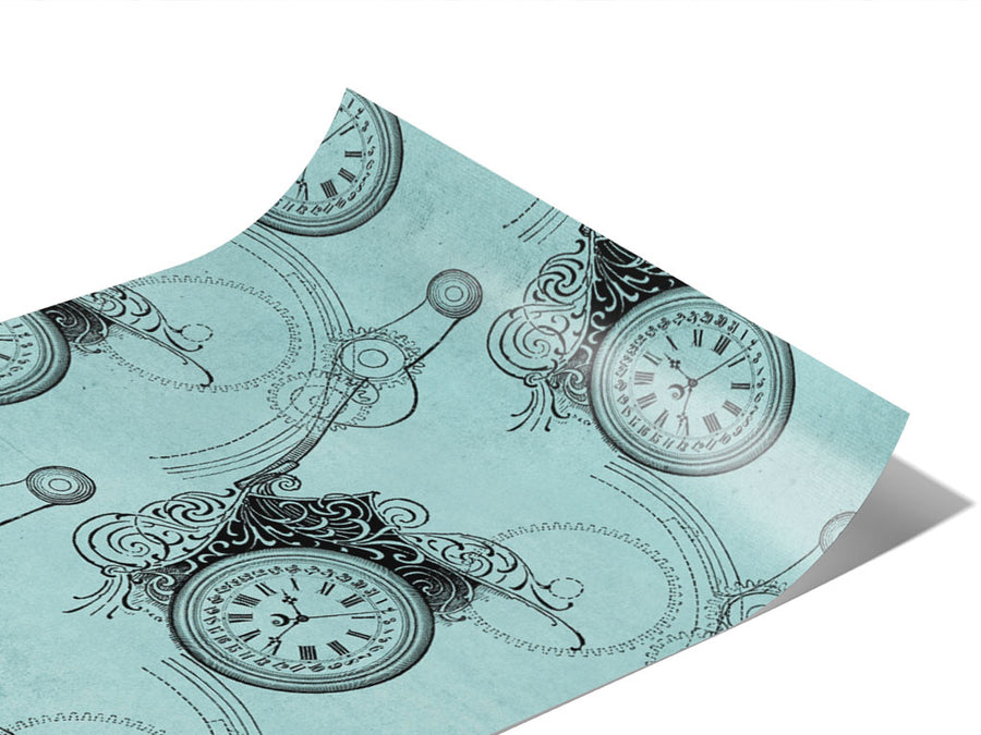 Hourly Measurements Steampunk Vinyl Wraps~Rwraps Series 914 Digitally Printed Vinyl Wrap~0