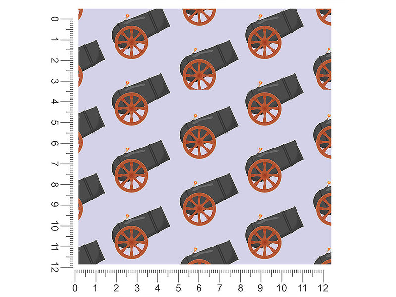human cannonball circus 1ft x 1ft Craft Sheets