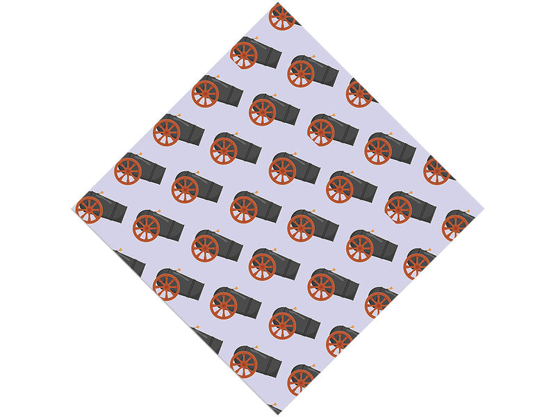 Human Cannonball Circus Vinyl Wrap Pattern