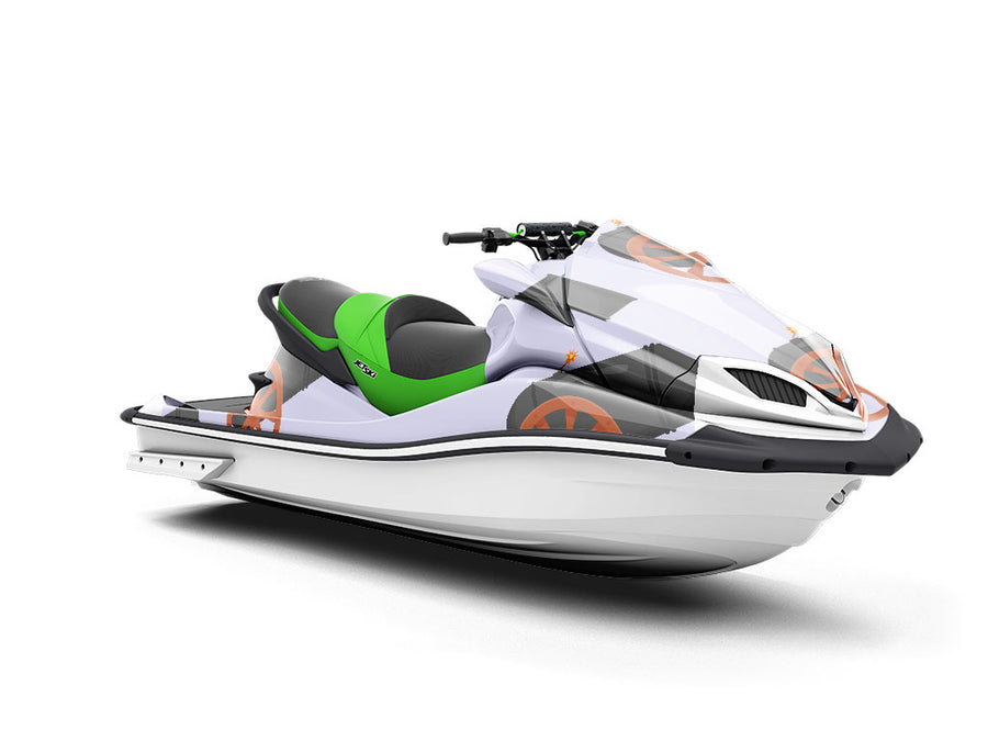 Human Cannonball Circus Jet Ski Vinyl Customized Wrap