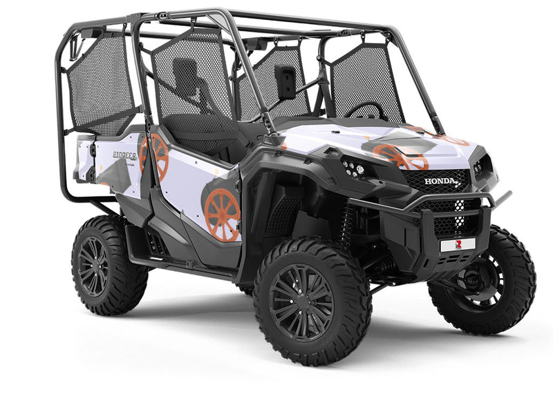 Human Cannonball Circus Utility Vehicle Vinyl Wrap