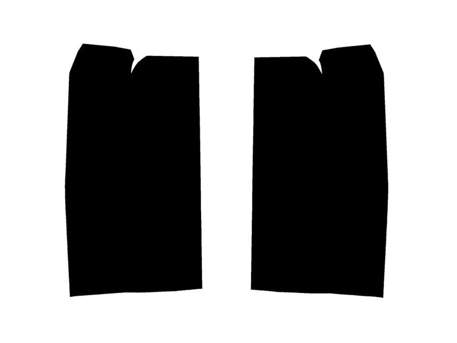 h3 Precut Tail Light Tint Diagram