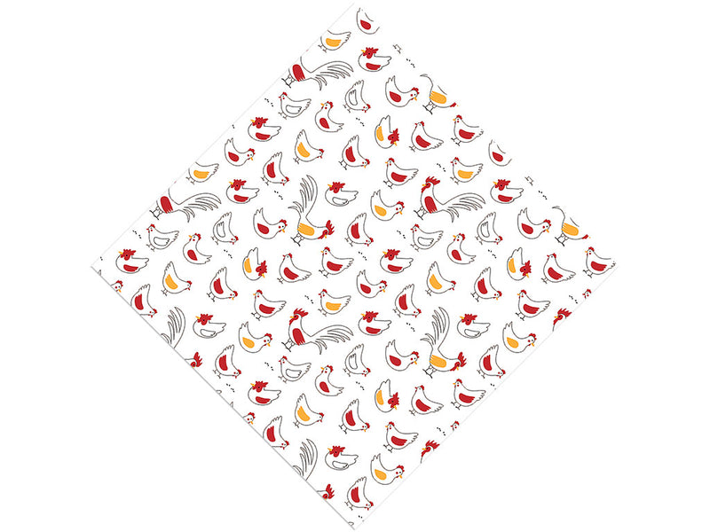 Hungry Ladies Birds Vinyl Wrap Pattern