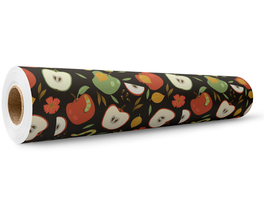 Hungry Worms Fruit Wrap Film Wholesale Roll~Rwraps Series 914 Digitally Printed Vinyl Roll~5