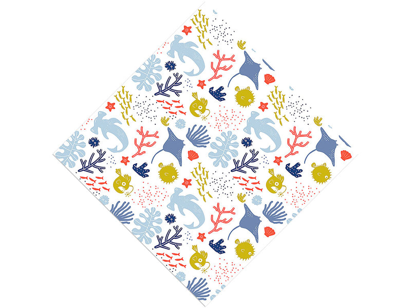 Hunter Delight Marine Life Vinyl Wrap Pattern