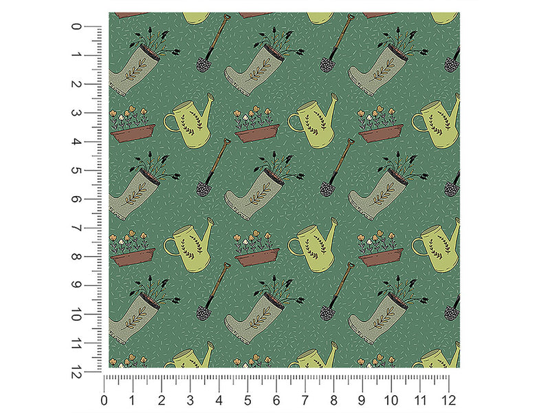 hunter gear gardening 1ft x 1ft Craft Sheets