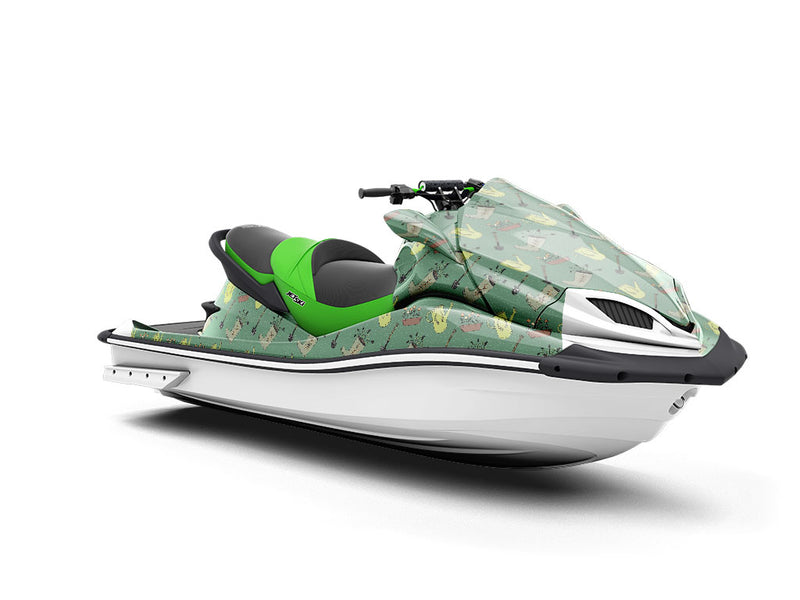 Hunter Gear Gardening Jet Ski Vinyl Customized Wrap