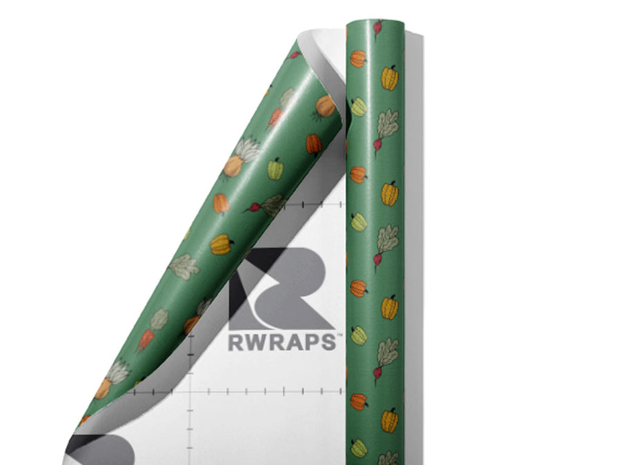 Hunter Harvest Gardening Wrap Film Sheets~Rwraps Series 914 Hunter Harvest Gardening Scrolled Sheet~3
