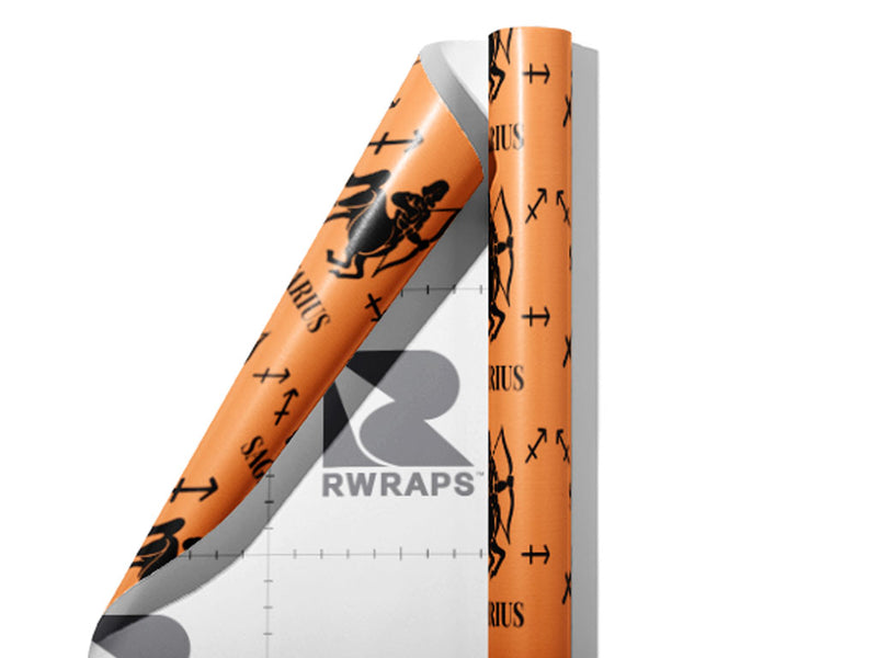 Hunting Centaur Astrology Wrap Film Sheets~Rwraps Series 914 Hunting Centaur Astrology Scrolled Sheet~3