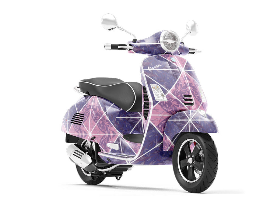 Hyacinth Tile Vespa Scooter Wrap Film