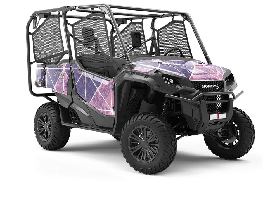 Hyacinth Tile Utility Vehicle Vinyl Wrap