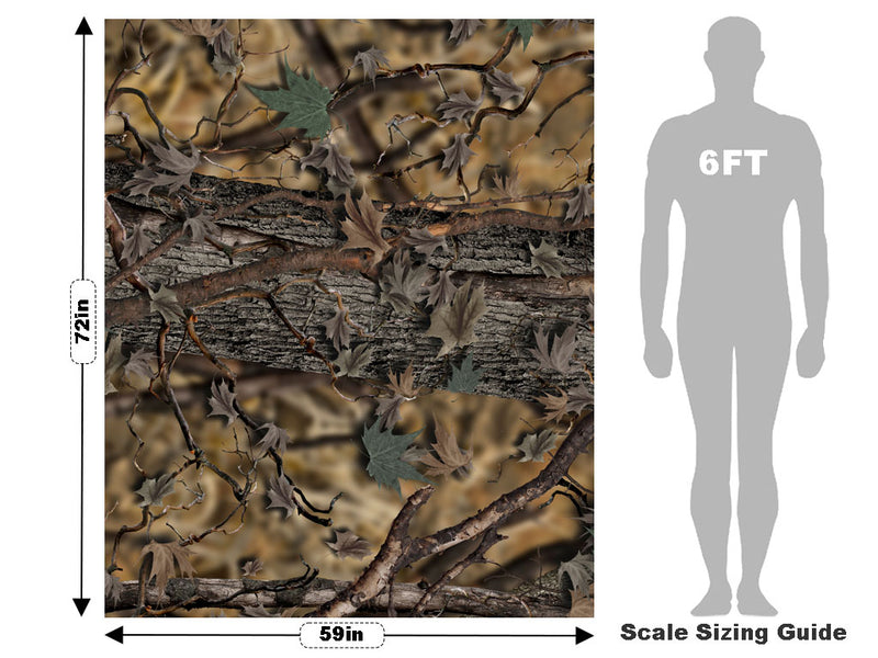 Hybrid Camouflage Vehicle Wrap Scale~Rwraps Series 914 Hybrid Camouflage Measurements~1