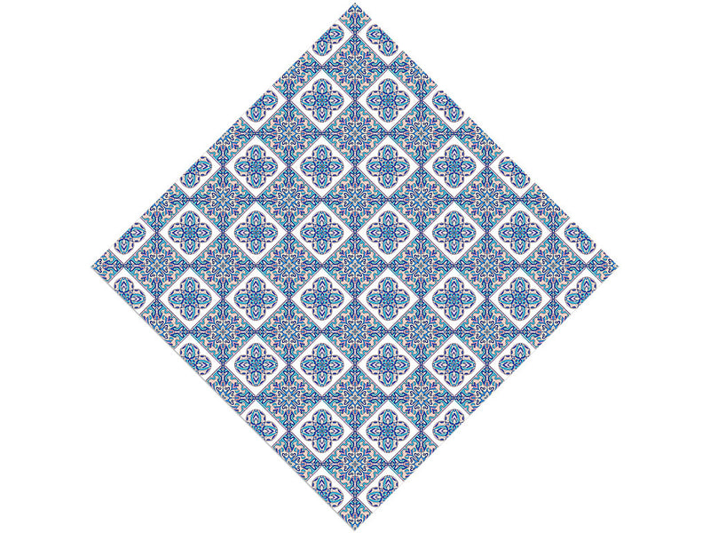 Hydrangea Tile Vinyl Wrap Pattern
