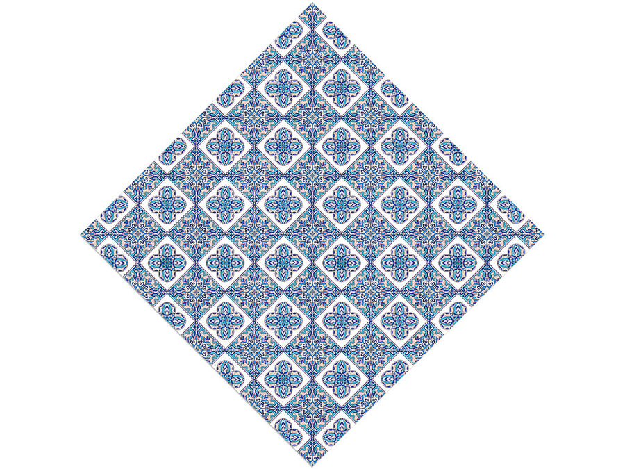 Hydrangea Tile Vinyl Wrap Pattern