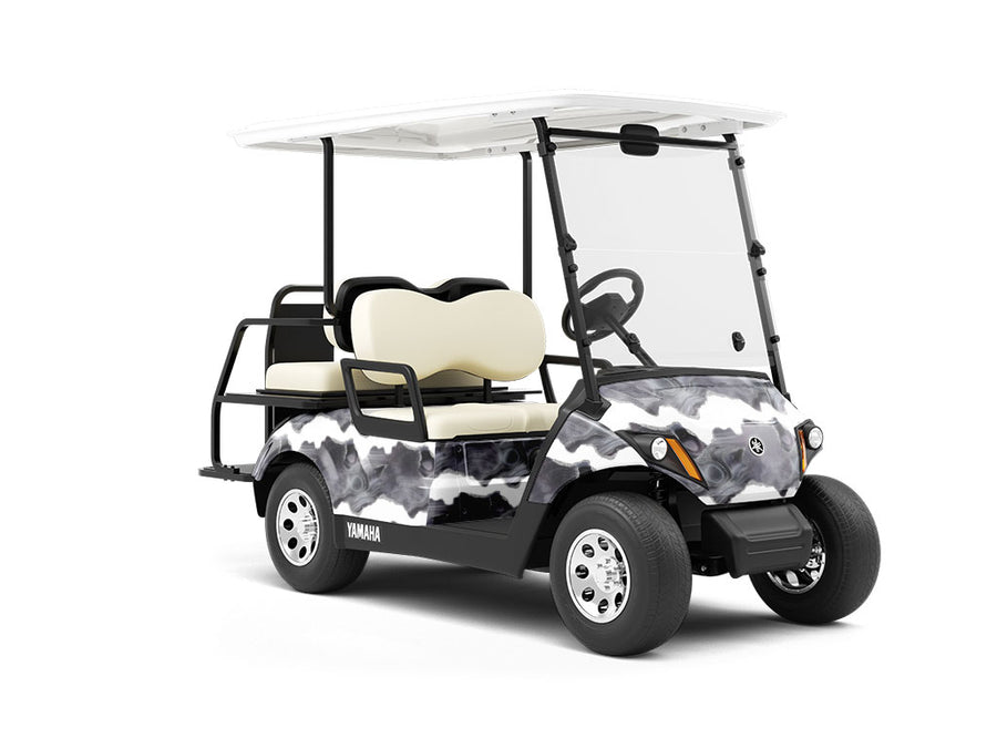 Hypersthene Gemstone Wrapped Golf Cart