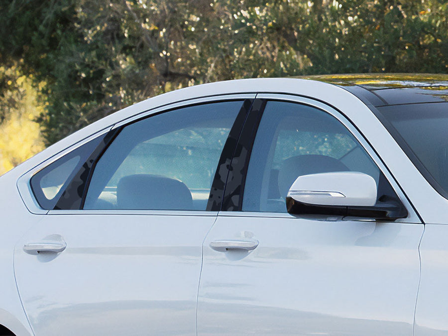 hyundai genesis 2009-2014 Camo Pillar Cover Diagram
