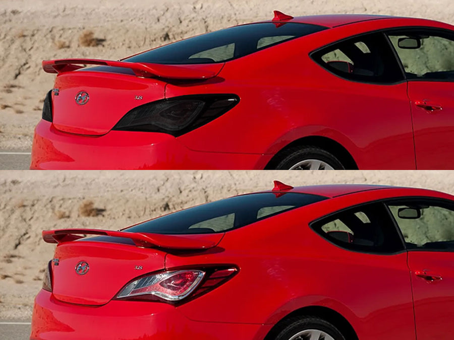 hyundai (coupe) Before and After Smoked Taillights