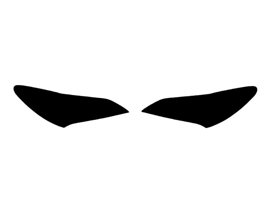 hyundai (coupe) Precut Tail Light Tint Diagram