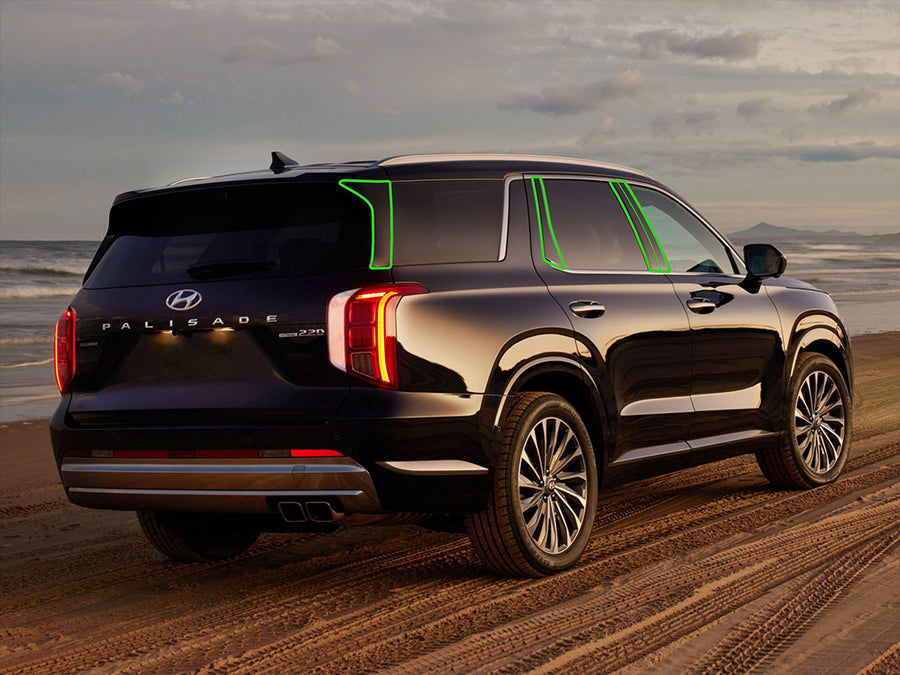 hyundai palisade 2020-2024 Pillar Post Trim Installation Location