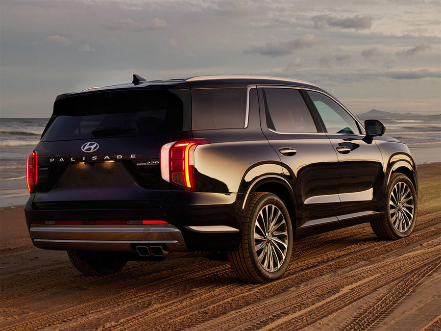 hyundai palisade 2020-2024 Matte Black Pillar Trim