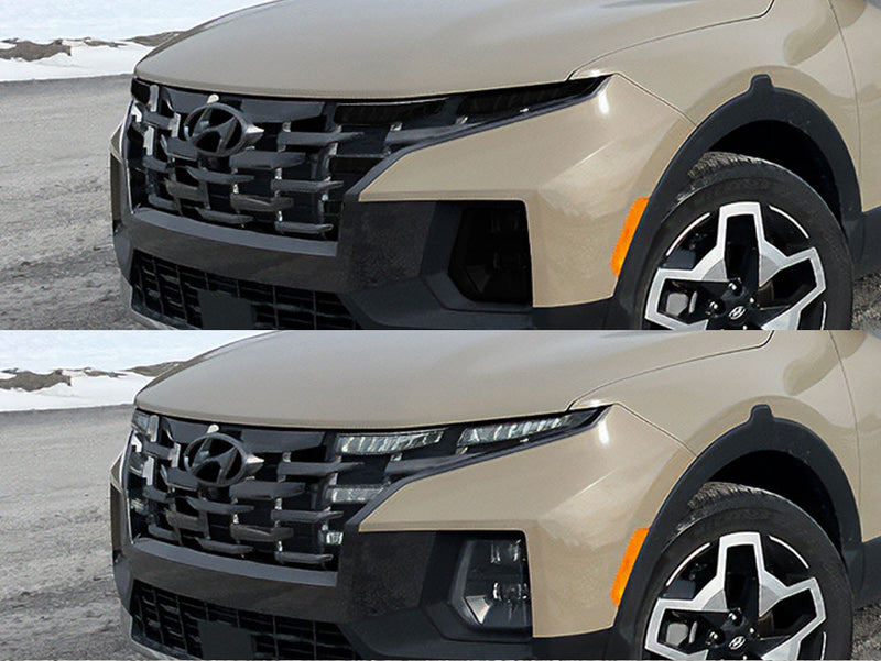 hyundai santa cruz 2022-2025 Headlight Tint Appearance