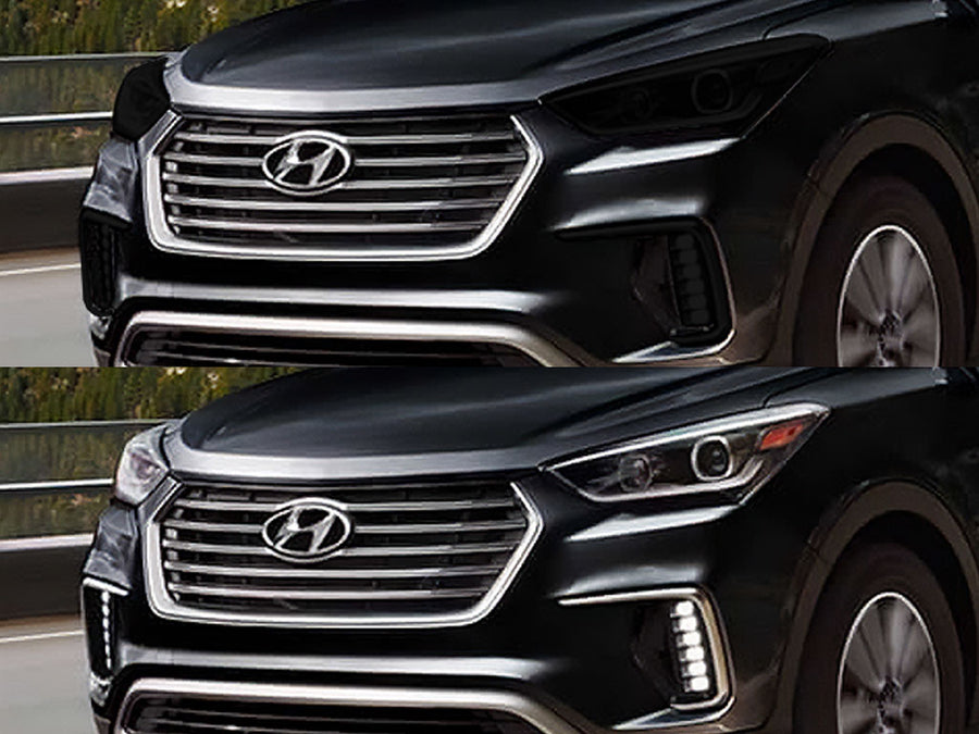 hyundai santa fe 2019-2019 (xl) Headlight Tint Appearance