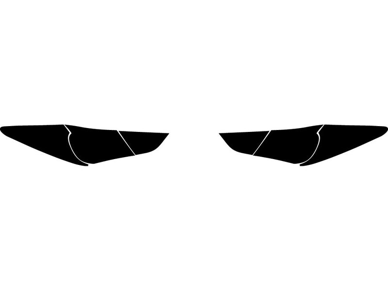 sonata Precut Tail Light Tint Diagram