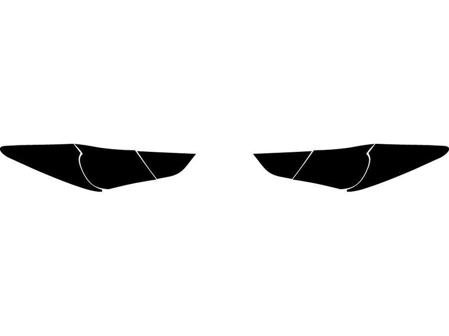 sonata Precut Tail Light Tint Diagram