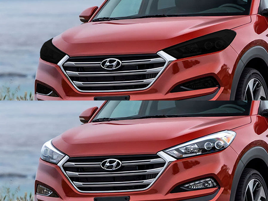 hyundai tucson 2016-2018 Headlight Tint Appearance